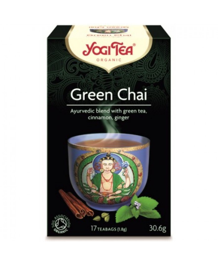 YOGI TEA GREEN TEA (πράσινο τσάι) 17φακ. Yogi Tea